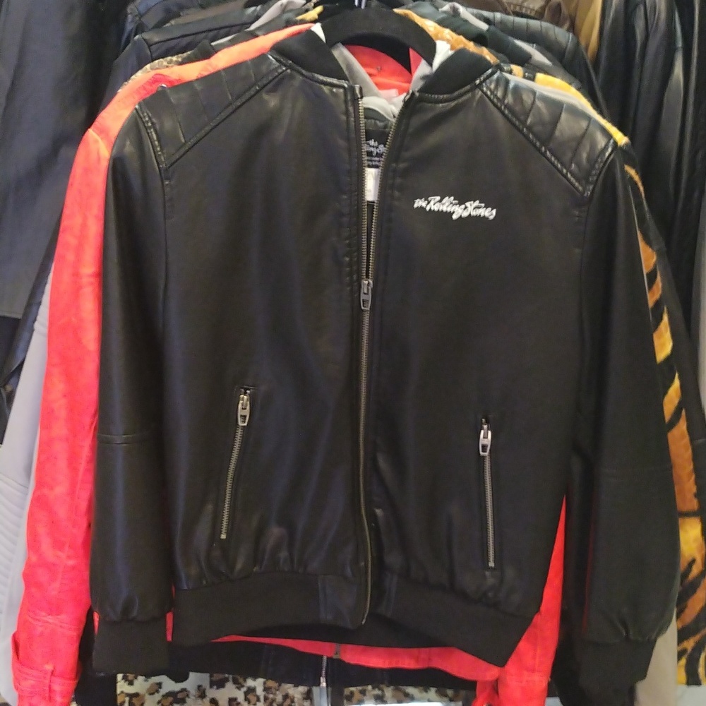 ZARA girls size 10 Rolling stones jacket hoodie